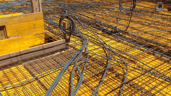 Elektroinstallation in einem Wohnhaus